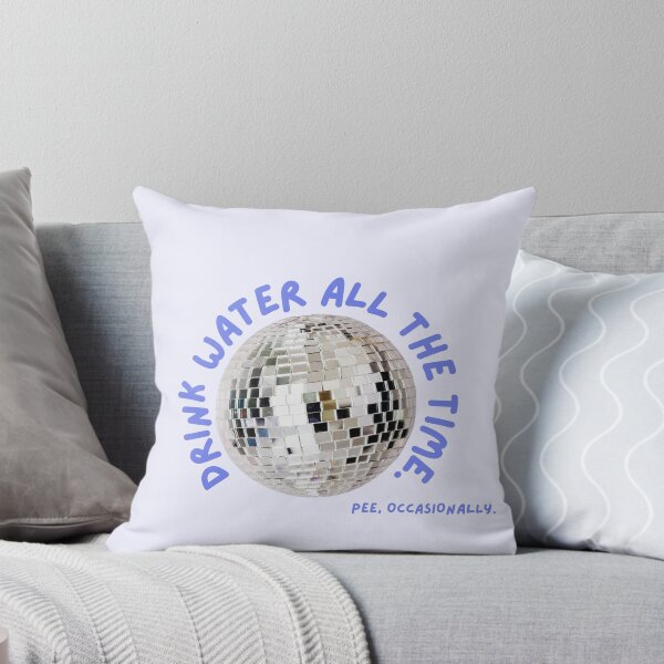 Item preview, Drink water all the time. Pee, occasionally- blue  designed and sold by Dathanna Sásta.