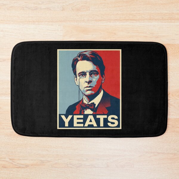 Item preview, William Butler Yeats Hope Style Retro Poster Art designed and sold by DamianRoy88.