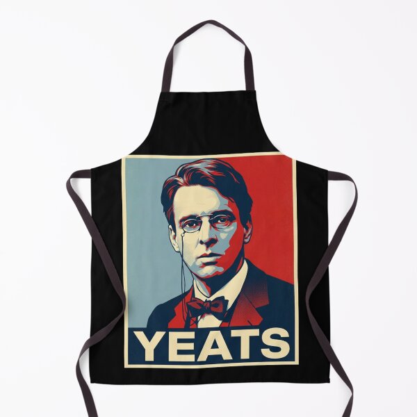 Item preview, William Butler Yeats Hope Style Retro Poster Art designed and sold by DamianRoy88.