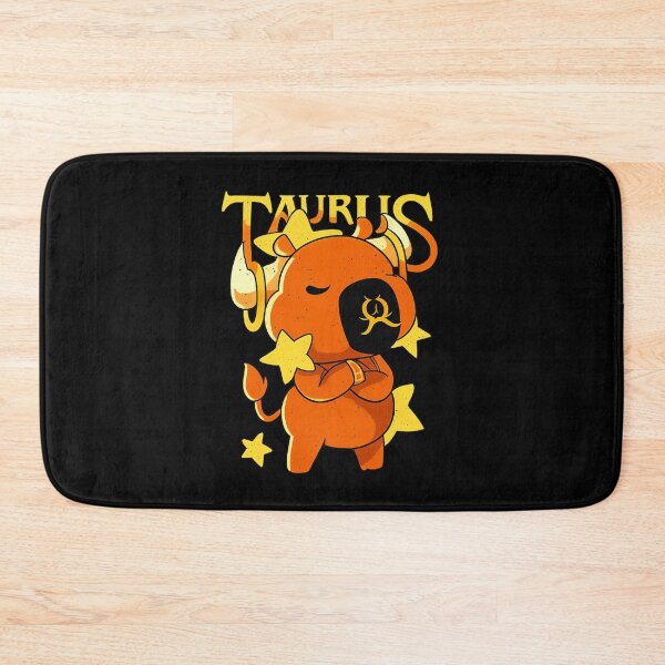 Item preview, Cute Taurus Zodiac Bear – Cozy Astrology Illustration designed and sold by PowerSSales.