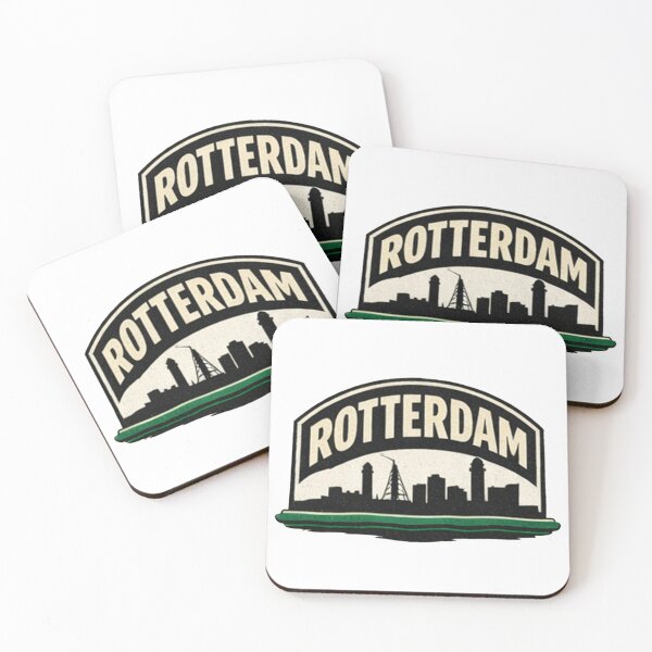 Item preview, Rotterdam Skyline Patch designed and sold by Bronse Wear.