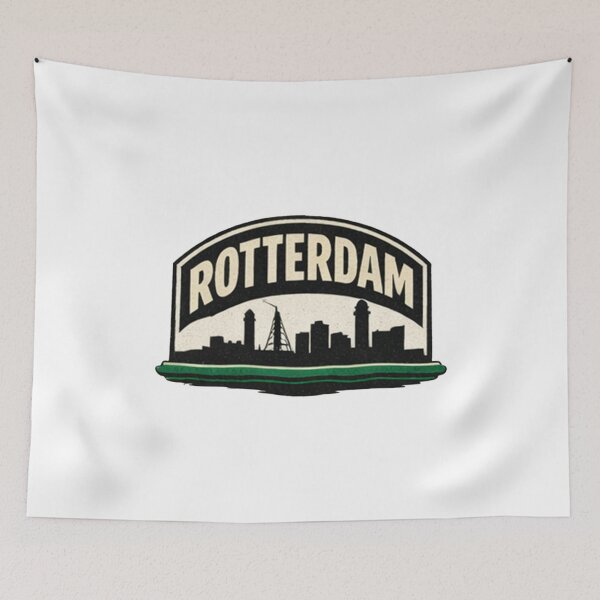 Item preview, Rotterdam Skyline Patch designed and sold by Bronse Wear.