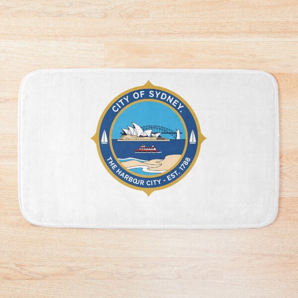 Item preview, Sydney Harbour City Opera House Bridge Emblem designed and sold by k3rstman1.