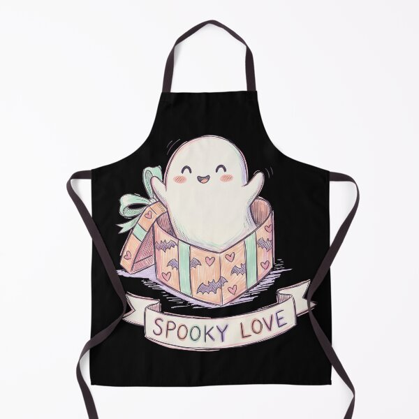 Item preview, Spooky Valentine Ghost – Cute Kawaii Love Halloween Aesthetic designed and sold by cr6zym1nd.