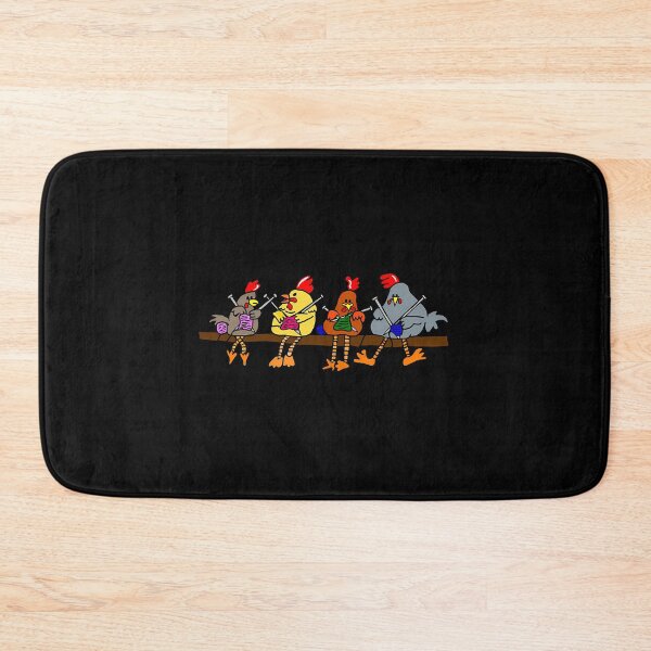 Item preview, Knitting Chickens Funny Craft Design designed and sold by fnezuqrt34.