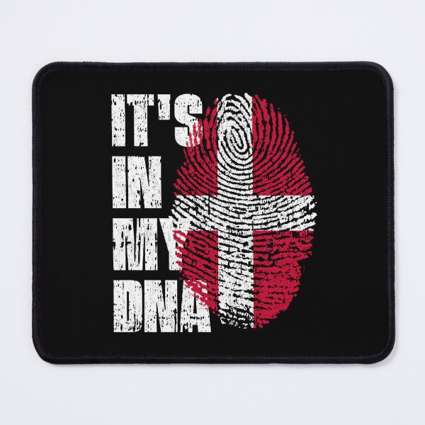 Item preview, IT'S IN MY DNA Denmark Flag Roots designed and sold by CosmoKitsch.