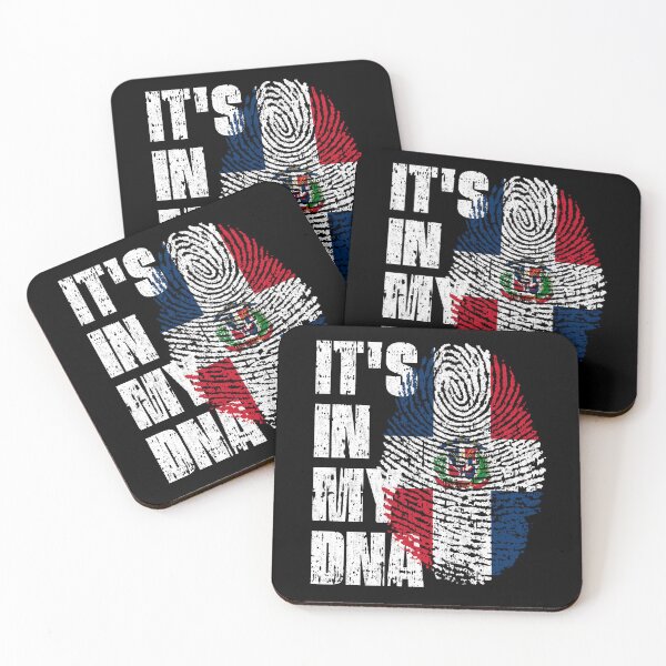 Item preview, IT'S IN MY DNA Dominican Republic Flag Roots designed and sold by CosmoKitsch.