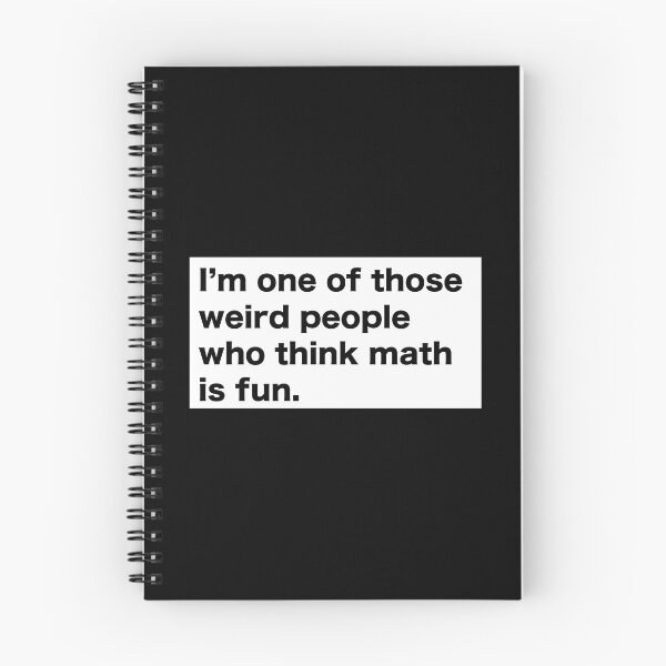 Item preview, Math Is Fun Minimal Text Design designed and sold by fnezuqrt34.