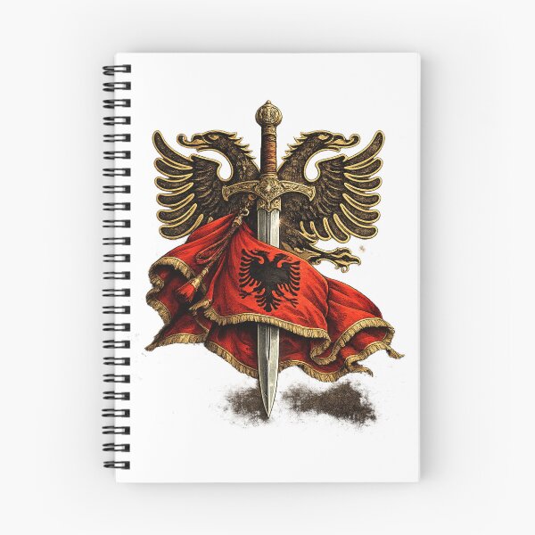 Item preview, Skanderbeg Sword – Albanian Eagle Legacy designed and sold by kimkosovo.