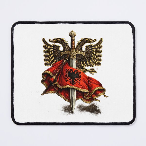 Item preview, Skanderbeg Sword – Albanian Eagle Legacy designed and sold by kimkosovo.