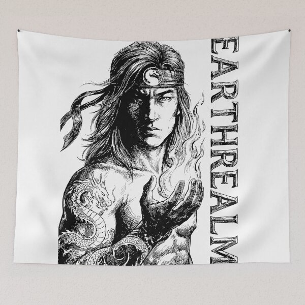 Item preview, Chosen One Earthrealm Defender - Liu Kang Mortal Kombat MK  designed and sold by bapupa.