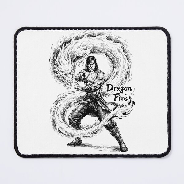 Item preview, Shaolin Fireball Dragon Strike - Liu Kang Mortal Kombat MK designed and sold by bapupa.