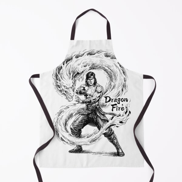 Item preview, Shaolin Fireball Dragon Strike - Liu Kang Mortal Kombat MK  designed and sold by bapupa.