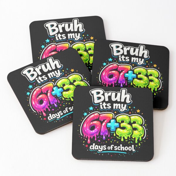 Item preview, Bruh Its My 67 Plus 33 Days of School Math Fun designed and sold by Gargamal.