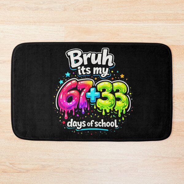 Item preview, Bruh Its My 67 Plus 33 Days of School Math Fun designed and sold by Gargamal.