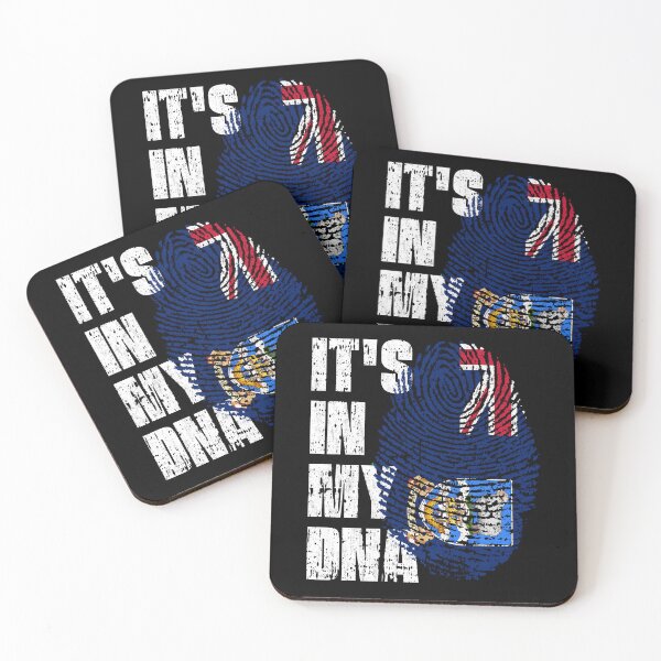 Item preview, IT'S IN MY DNA Falkland Islands Flag Roots designed and sold by CosmoKitsch.