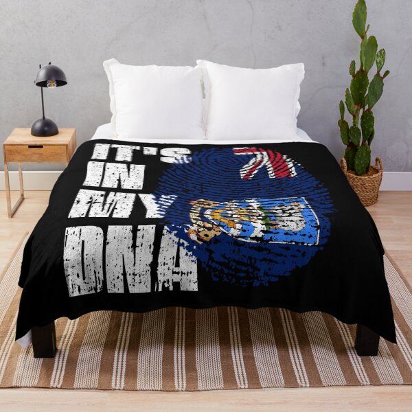 Item preview, IT'S IN MY DNA Falkland Islands Flag Roots designed and sold by CosmoKitsch.