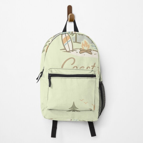 Item preview, Coast to Coast Adventure Illustration – Surf & Mountain Aesthetic Art designed and sold by DrizzyV.