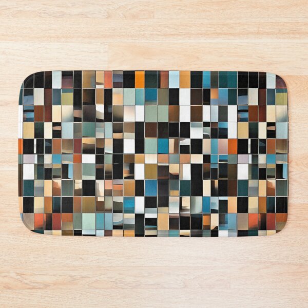 Item preview, Mosaic Grid: Vibrant Pixel Blend designed and sold by mxztar.