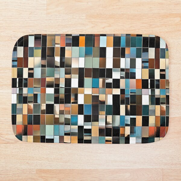 Item preview, Cuadrícula de mosaico: mezcla vibrante de píxeles designed and sold by mxztar.