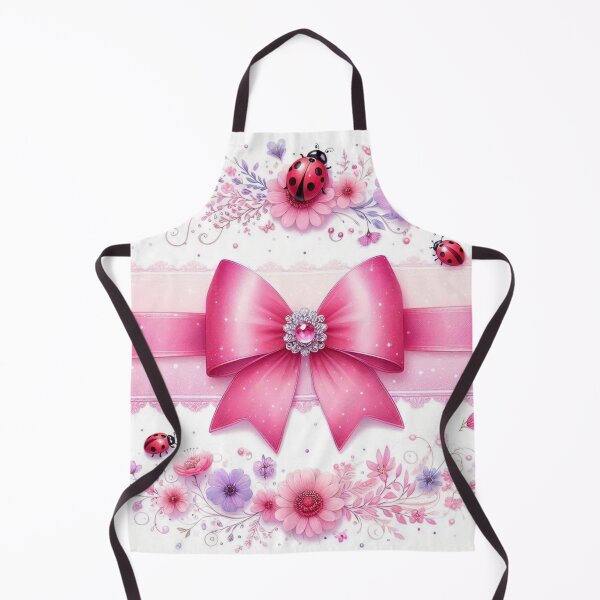 Item preview, Pink Bow and Floral Arrangement designed and sold by purplesensation.