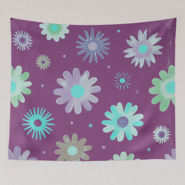 Item preview, Dreamy Retro Flowers designed and sold by joycrysstudio.