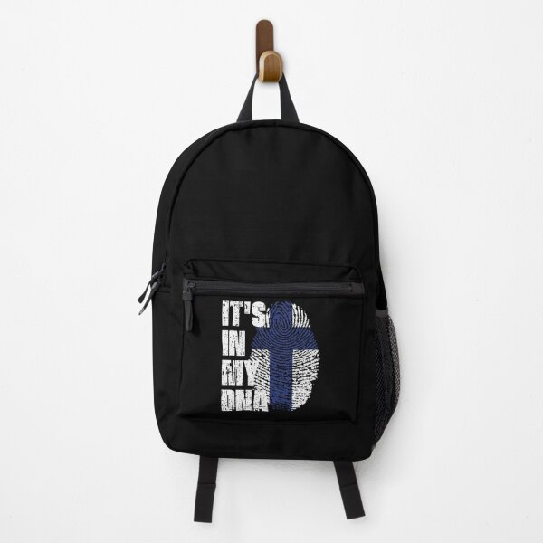 Item preview, IT'S IN MY DNA Finland Flag Roots designed and sold by CosmoKitsch.