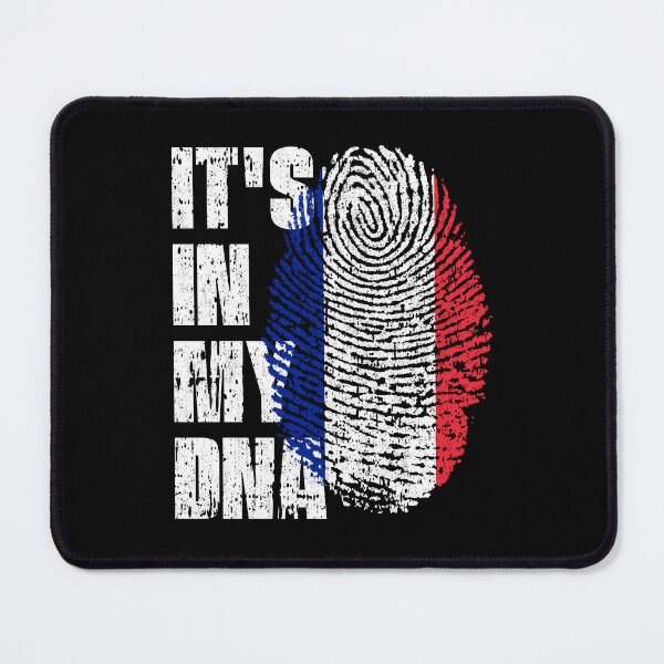 Item preview, IT'S IN MY DNA France Flag Roots designed and sold by CosmoKitsch.