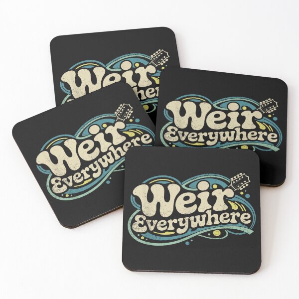 Item preview, Weir Everywhere Retro Psychedelic Hippie Music Guitar Colorful Groovy Art designed and sold by EvelysEmelia.