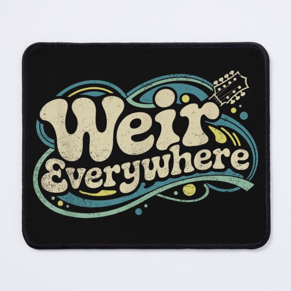 Item preview, Weir Everywhere Retro Psychedelic Hippie Music Guitar Colorful Groovy Art designed and sold by EvelysEmelia.