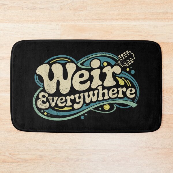 Item preview, Weir Everywhere Retro Psychedelic Hippie Music Guitar Colorful Groovy Art designed and sold by EvelysEmelia.