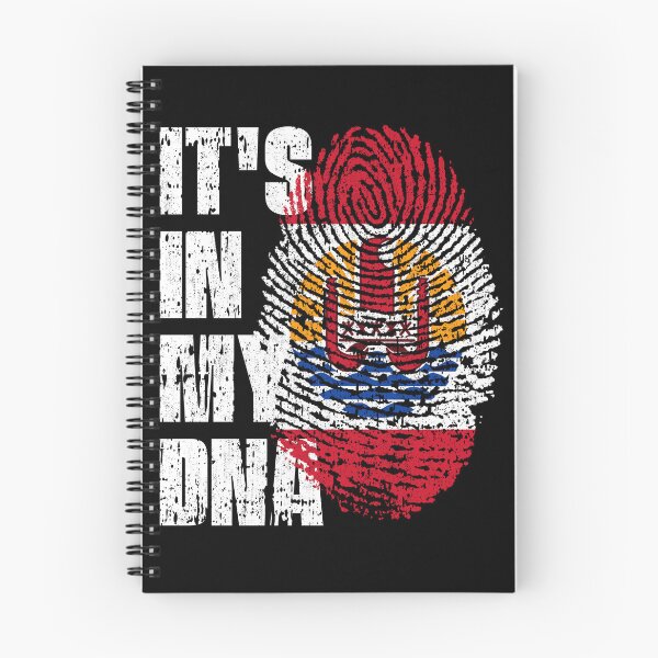 Item preview, IT'S IN MY DNA French Polynesia Flag Roots designed and sold by CosmoKitsch.