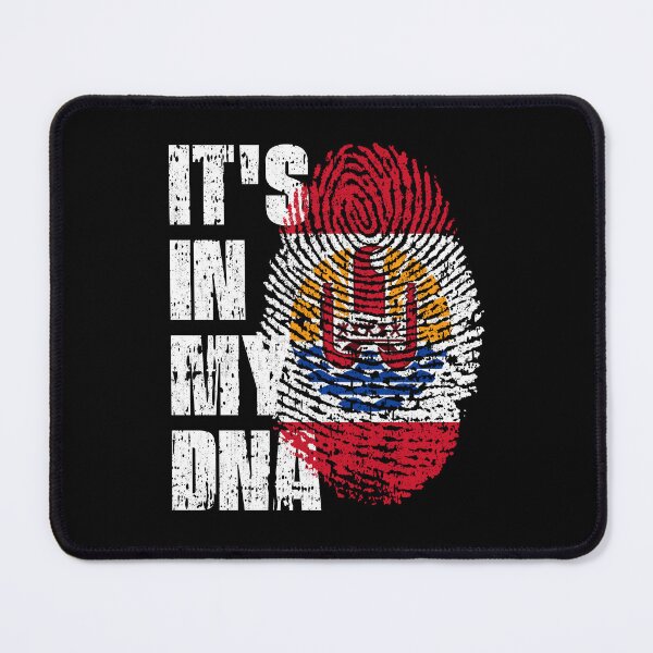 Item preview, IT'S IN MY DNA French Polynesia Flag Roots designed and sold by CosmoKitsch.