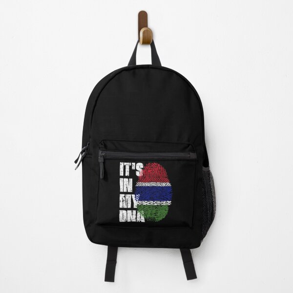 Item preview, IT'S IN MY DNA Gambia Flag Roots designed and sold by CosmoKitsch.