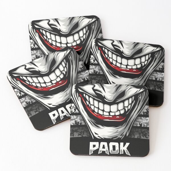 Item preview, The Thessaloniki Grin Ultras PAOK designed and sold by canvasriddle.