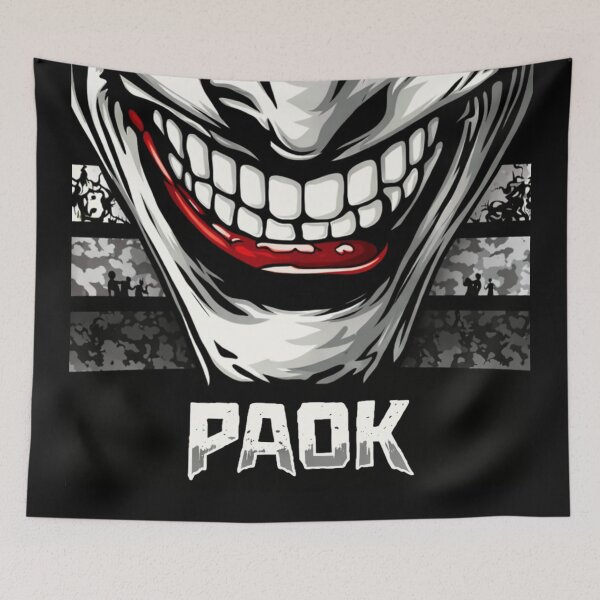 Item preview, The Thessaloniki Grin Ultras PAOK designed and sold by canvasriddle.