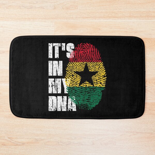 Item preview, IT'S IN MY DNA Ghana Flag Roots designed and sold by CosmoKitsch.