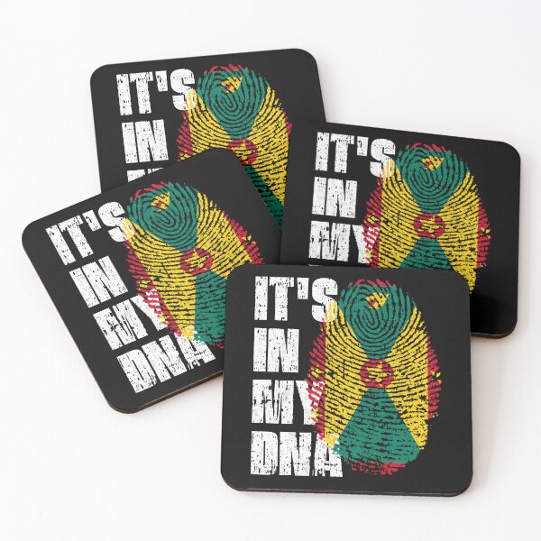 Item preview, IT'S IN MY DNA Grenada Flag Roots designed and sold by CosmoKitsch.