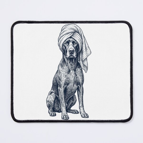 Item preview, German Shorthaired Pointer Spa Bath Dog Mom Dad designed and sold by DoodleTortle.