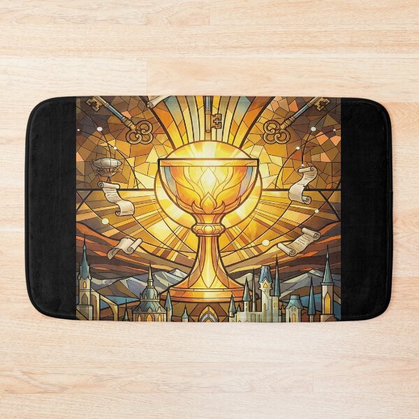 Item preview, Stained Glass Chalice and Cityscape designed and sold by Daniel Abdelmaseih.