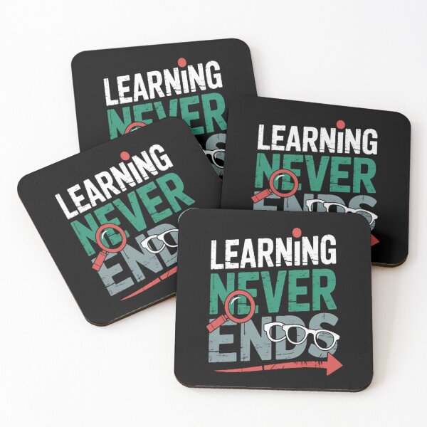 Item preview, Learning Never Ends teachers featuring designed and sold by kakashinn.