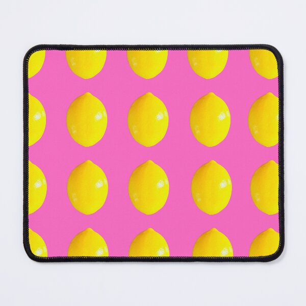 Item preview, Lemons on pink background designed and sold by happytraveller1.
