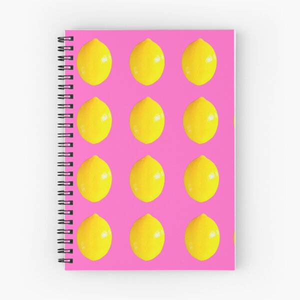 Item preview, Lemons on pink background  designed and sold by happytraveller1.