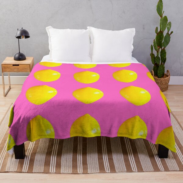 Item preview, Lemons on pink background  designed and sold by happytraveller1.