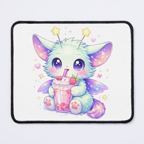 Item preview, Lunari Strawberry Shake – Cute Kawaii Fantasy designed and sold by LunariWorld.