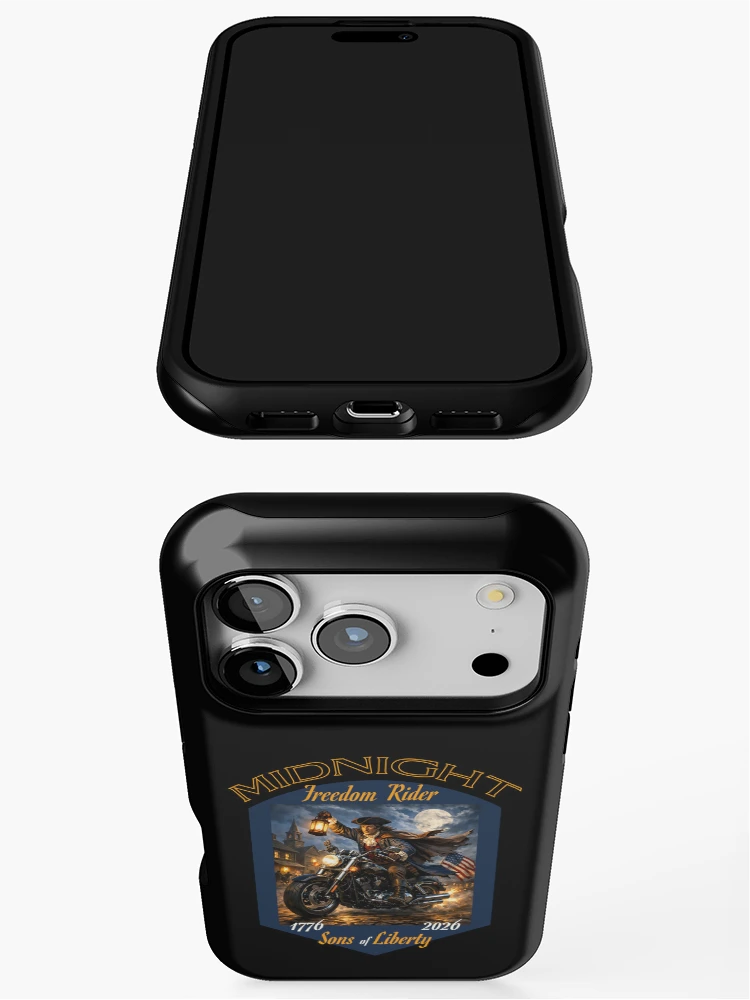 Thumbnail 3 of 4, iPhone Case, FREEDOM RIDER designed and sold by BabaSoti.
