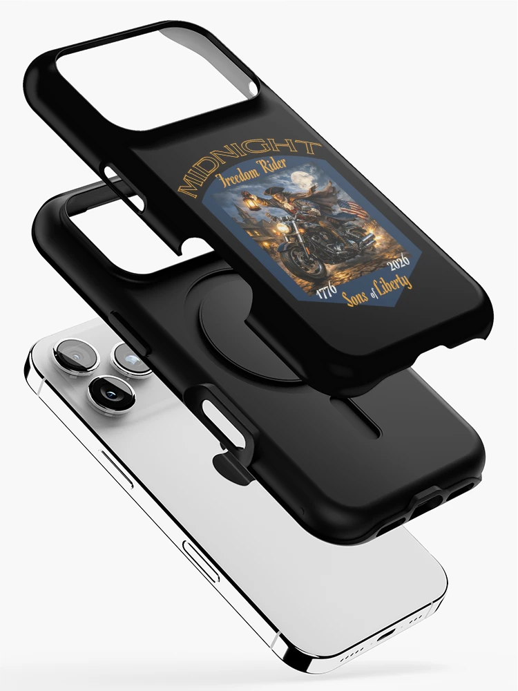 Thumbnail 2 of 4, iPhone Case, FREEDOM RIDER designed and sold by BabaSoti.