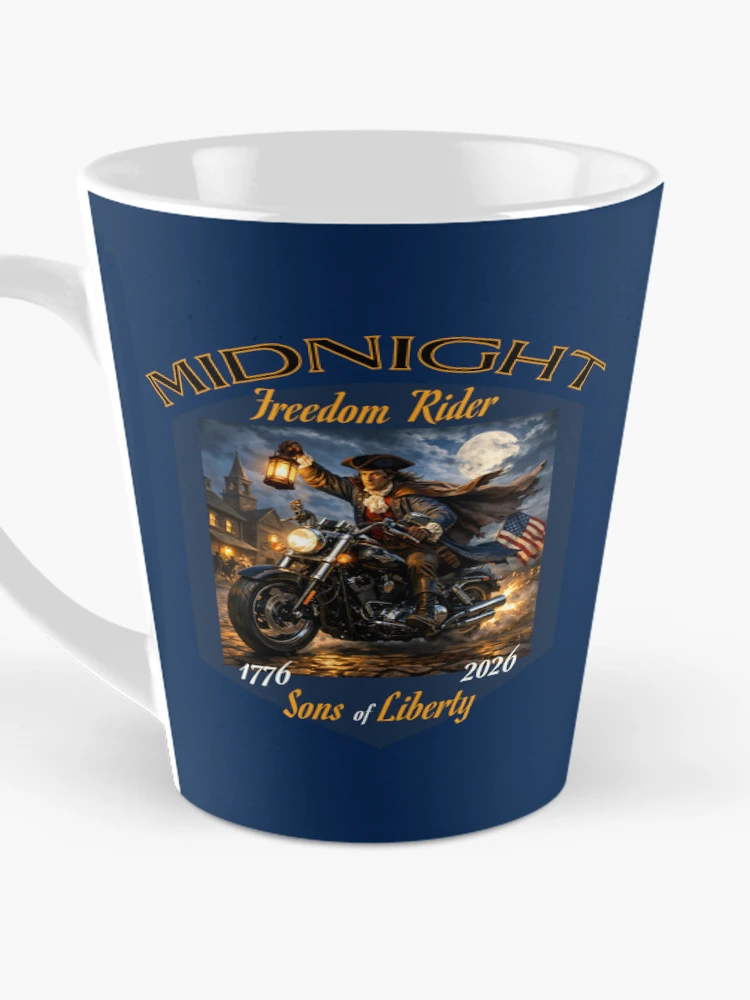 Thumbnail 3 of 4, Coffee Mug, FREEDOM RIDER designed and sold by BabaSoti.