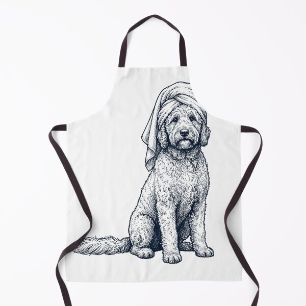 Item preview, Goldendoodle Spa Bath Dog Mom Dad designed and sold by DoodleTortle.