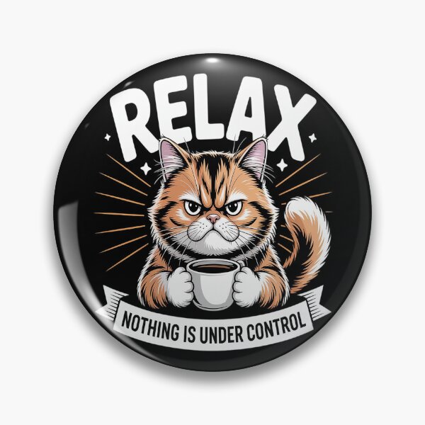 Item preview, Relax Nothing Is Under Control designed and sold by brinbotty.